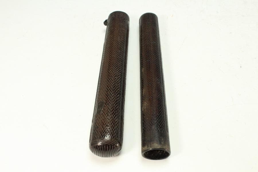 提げ物 煙管筒 網代 花鳥蒔絵(K-YC418)