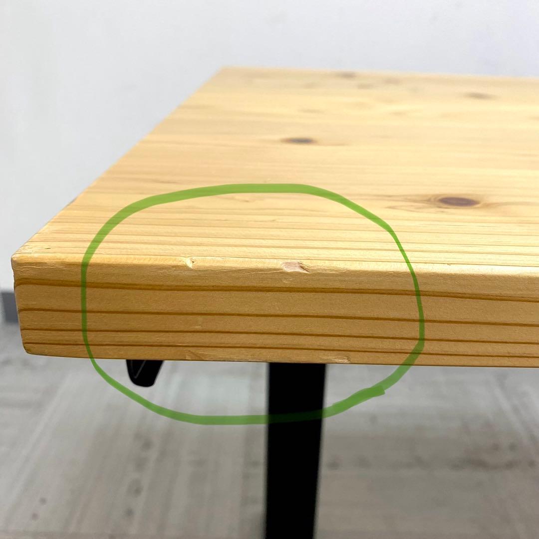 KANADEMONO THE TABLE かなでもの 無垢杉 電動昇降テーブル