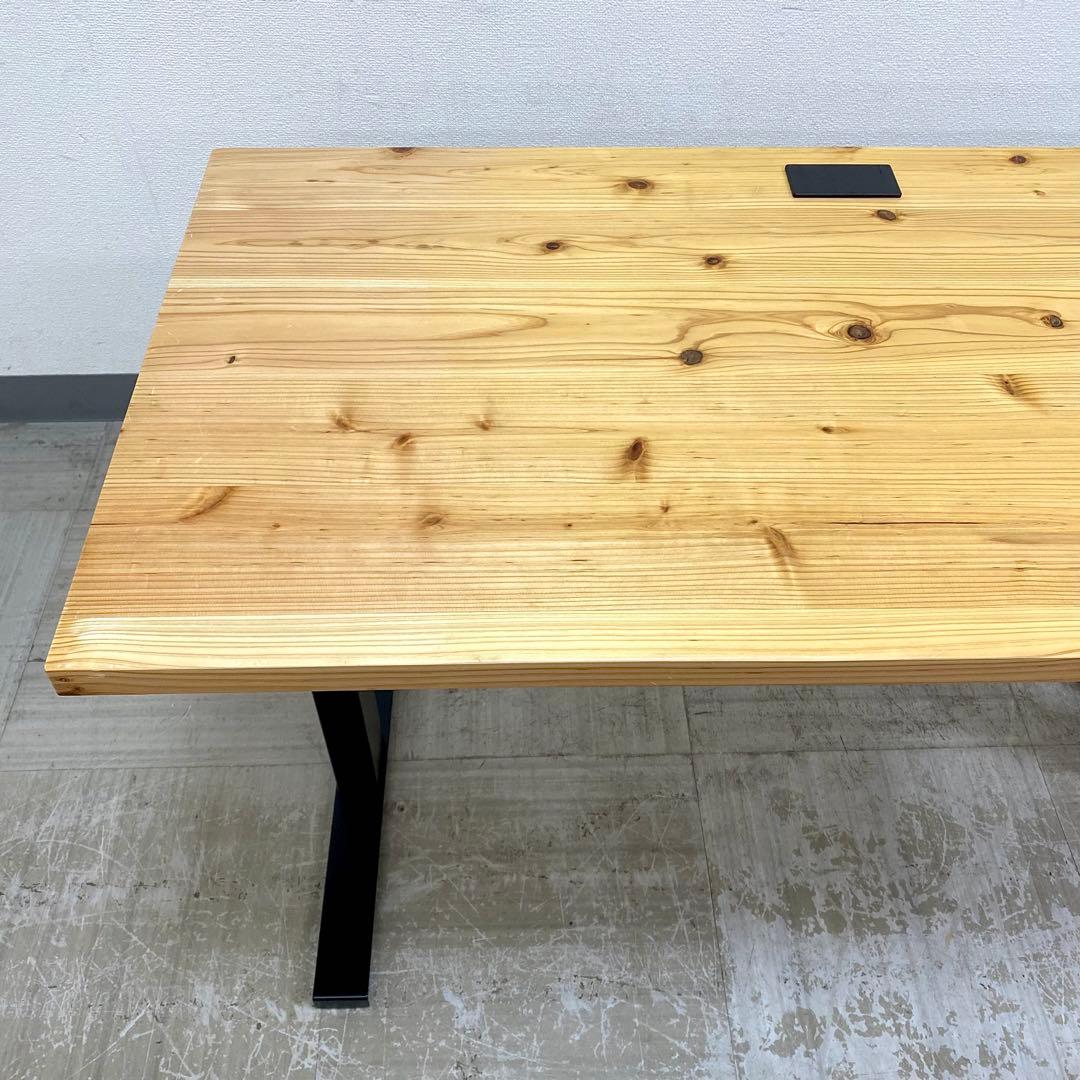 KANADEMONO THE TABLE かなでもの 無垢杉 電動昇降テーブル