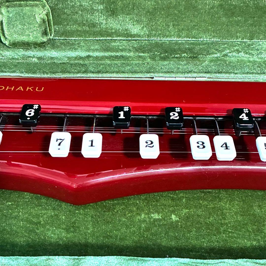 電気大正琴 こはく ソプラノ CHK-1 鈴木楽器製作所 ケース付き