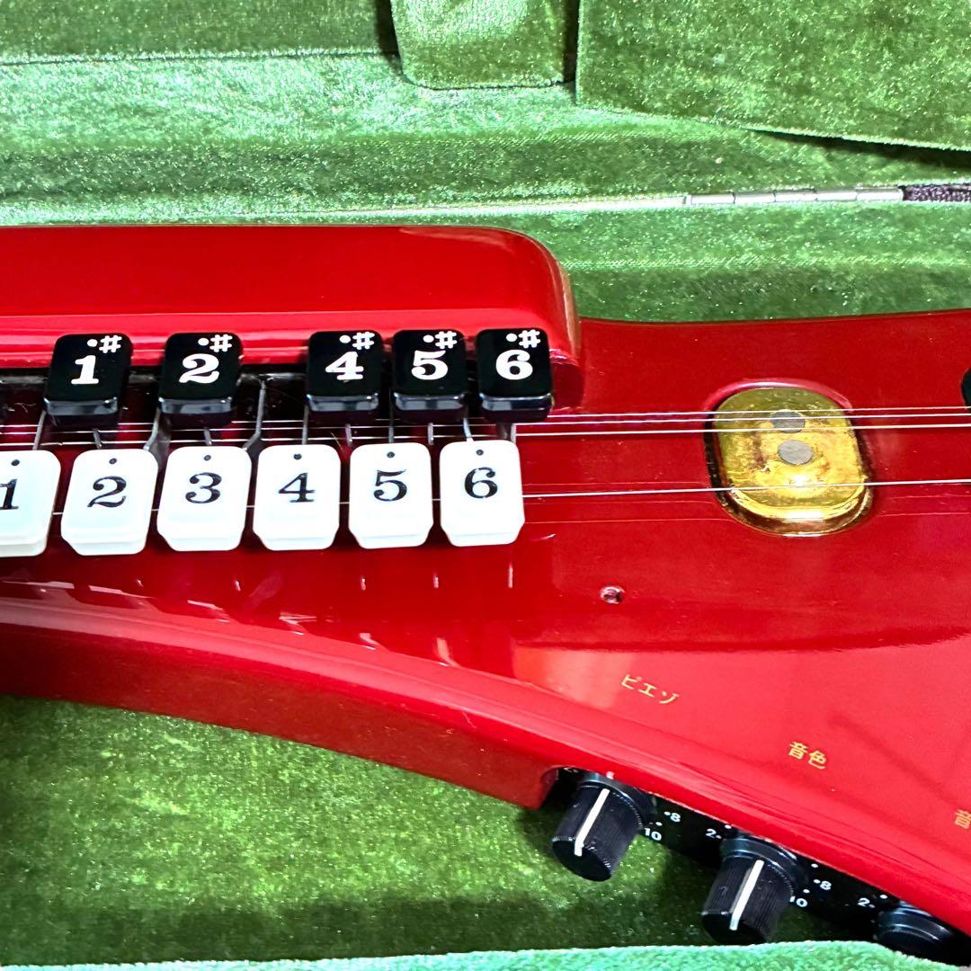 電気大正琴 こはく ソプラノ CHK-1 鈴木楽器製作所 ケース付き