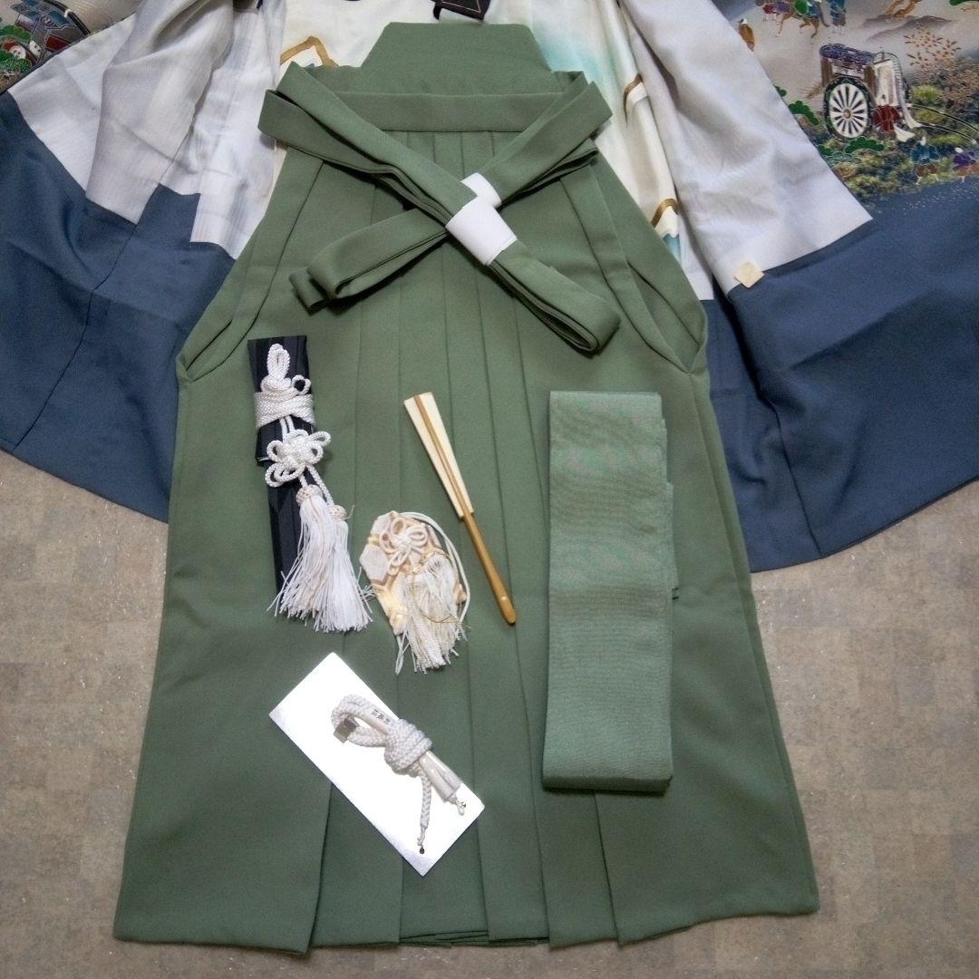 【七五三5歳男の子】羽織袴セット『小物付き』