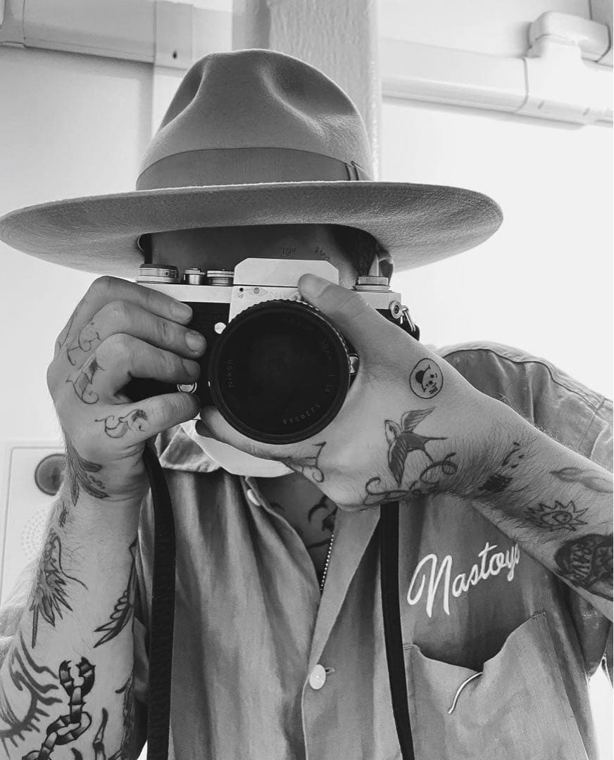 tattoo studio yamada ルイさん使用 NikonFカメラ