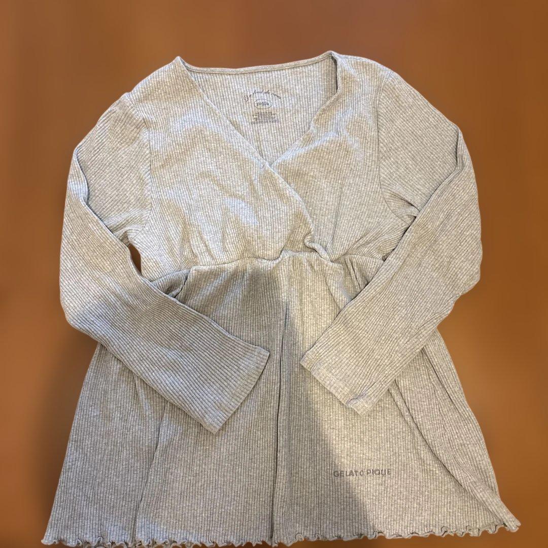 【美品】ジェラートピケ　マタニティパジャマ