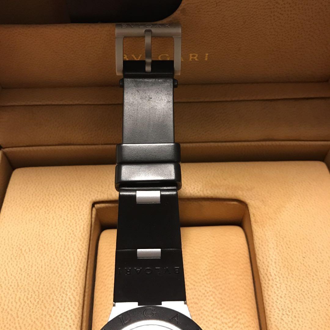 美品　ブルガリ　アルミニウム　AL38TA 自動巻