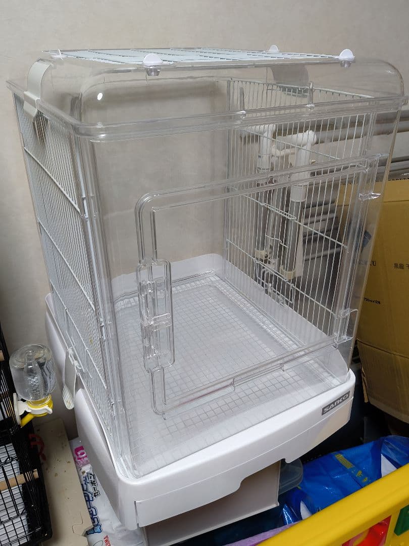 SANKO イージーホームクリアモモンガ40 小動物用ケージ