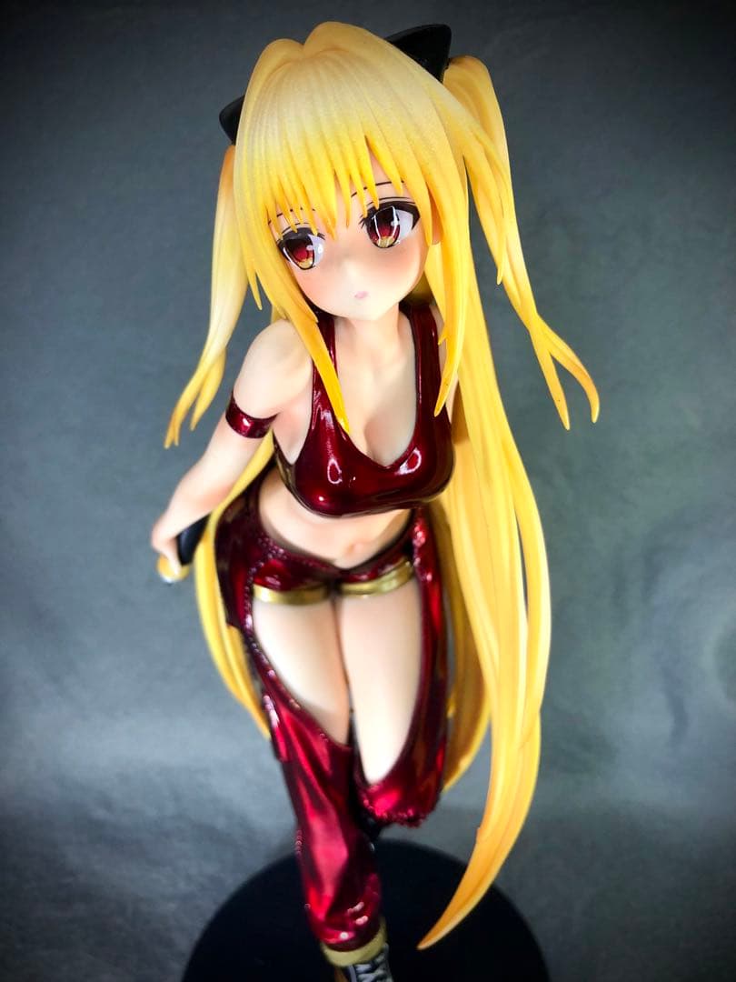 モ*ナ様 To LOVEる とらぶる　金色の闇 フィギュア　リペイント 元箱付き