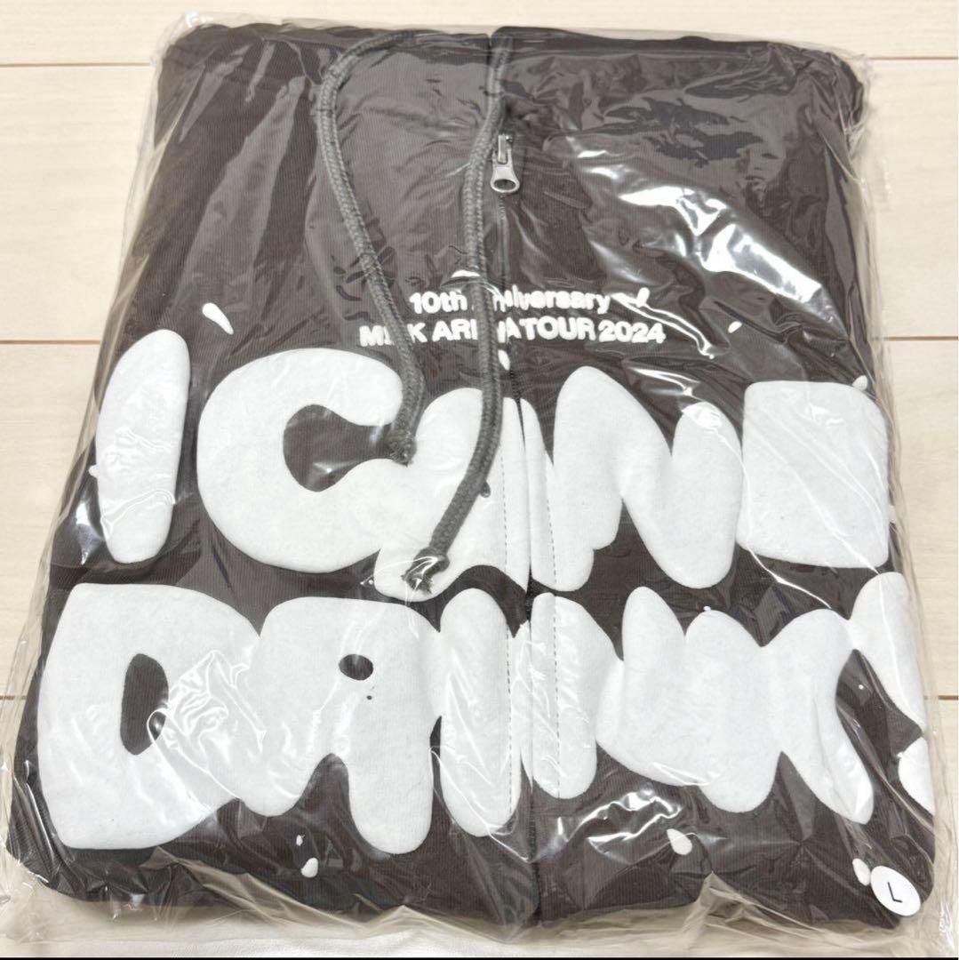 新品未開封 M!LK キャンドリ パーカー Lサイズ