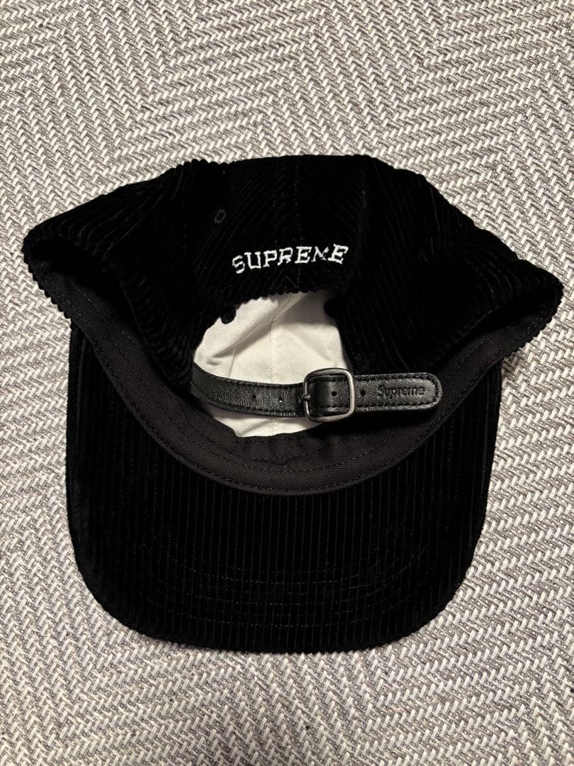 帽子 Supreme Corduroy S Logo 6-Panel \"Black\"