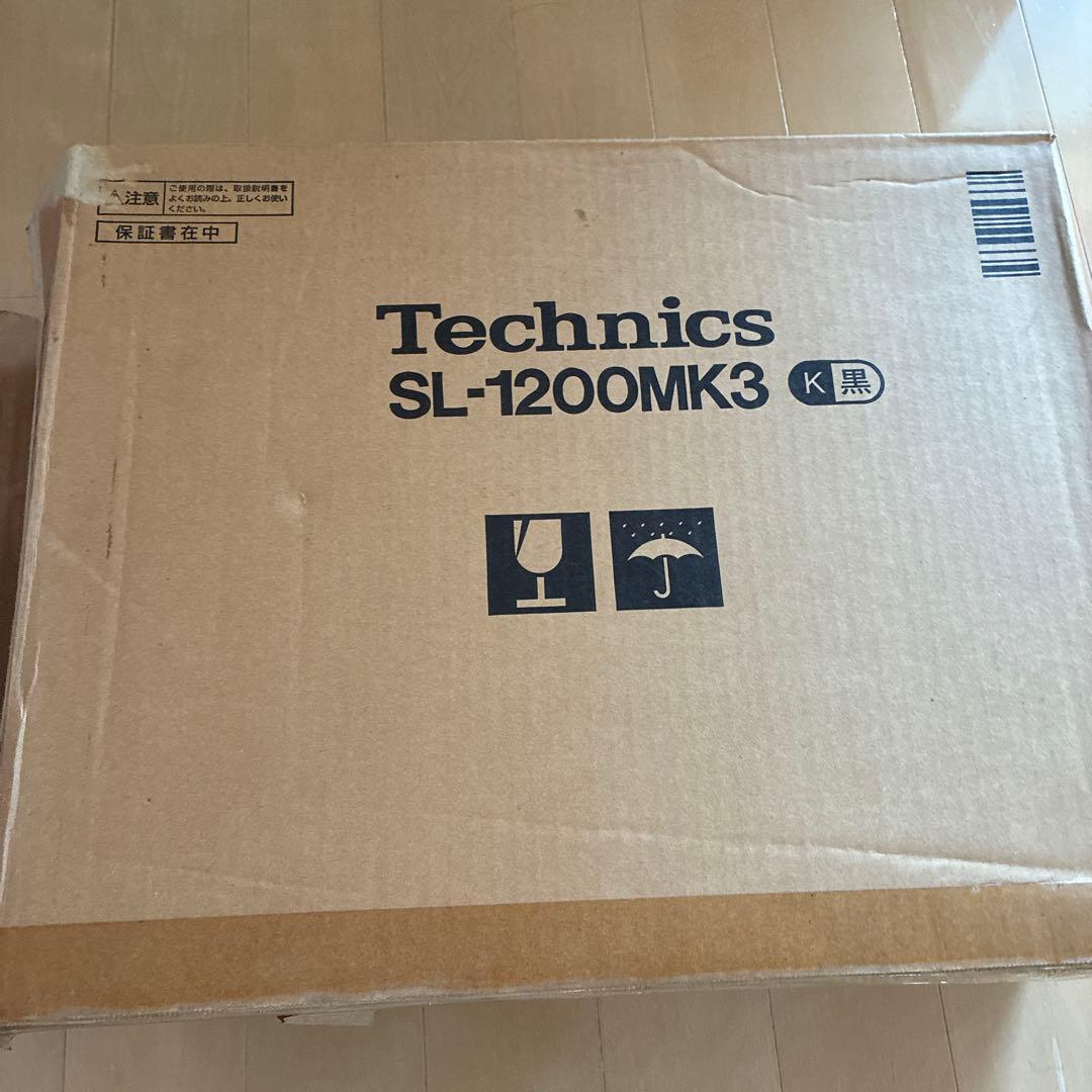 Technics SL1200 MK3 BLACK テクニクス ターンテーブル