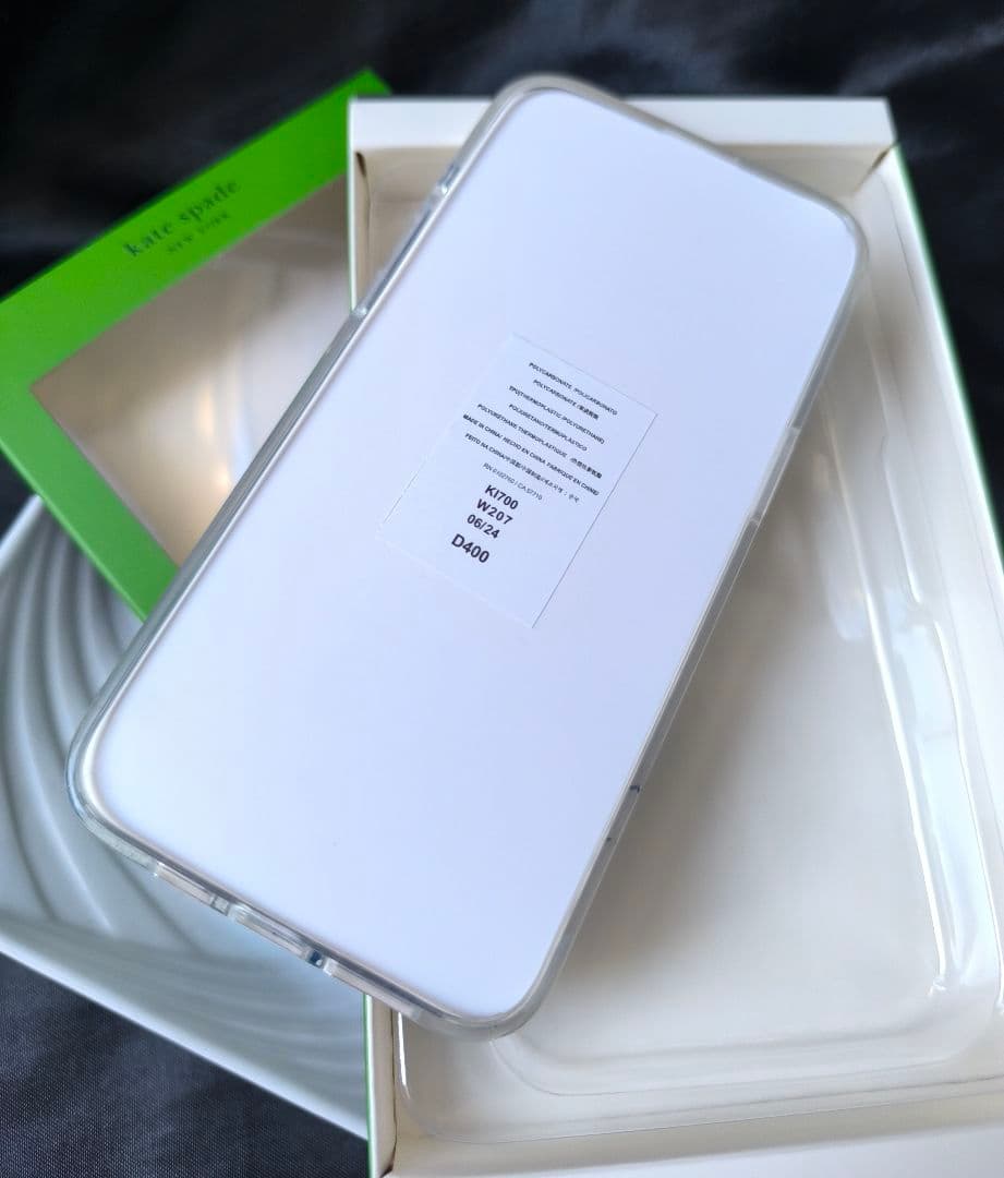 新品 ケイトスペード ウィスカーズ iPhone15 Pro Max カバー