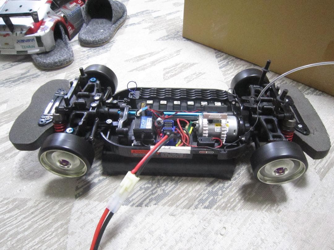 テ*キ様 完全動作品 1/10 特攻ミサイルカスタム 激速 タミヤ TT01R