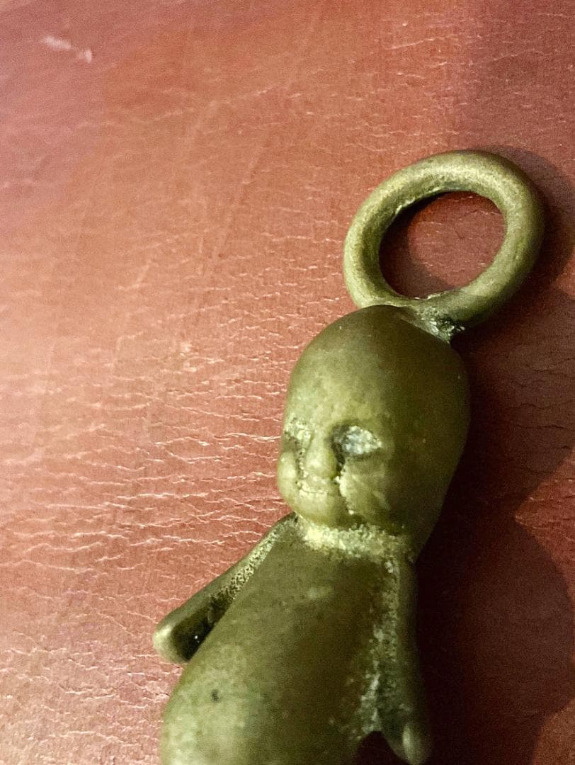 100年前のキューピーの真鍮ベル　アンティーク