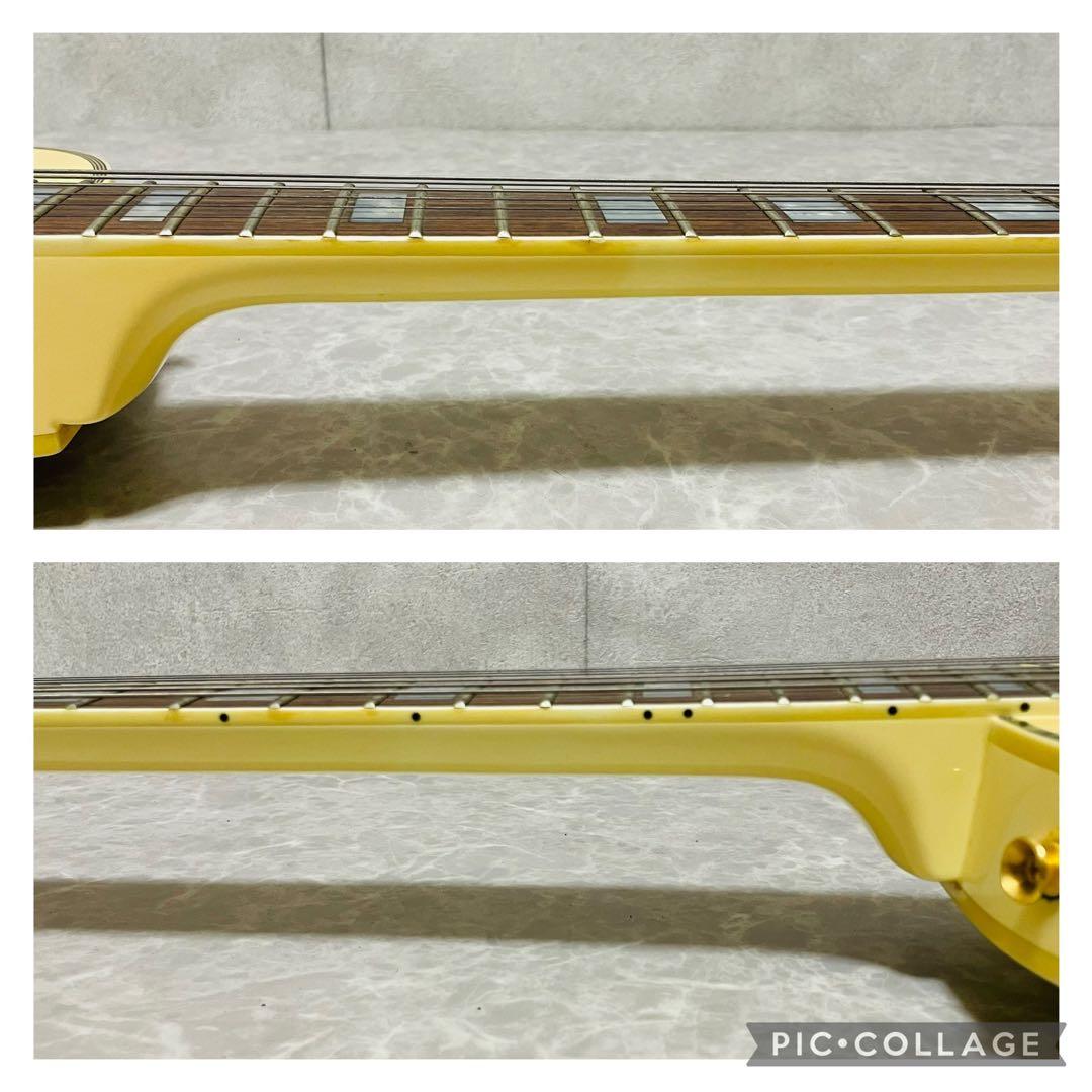 美品　Burny バーニー レスポール カスタム フェルナンデス ホワイト