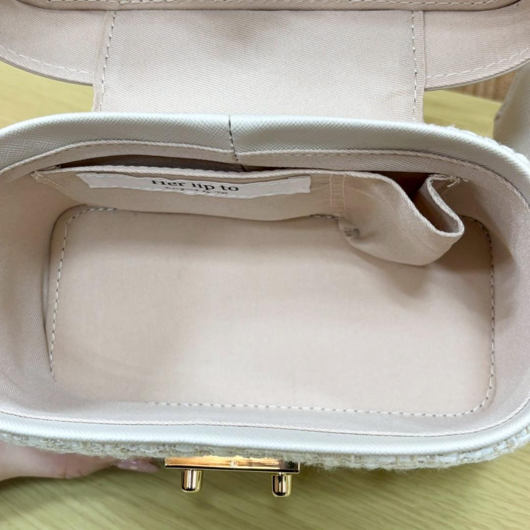 091:【未使用】ハーリップトゥ　チェーン　バニティバッグ