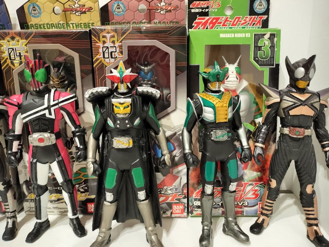 仮面ライダー　ソフビ30体以上　まとめ売り