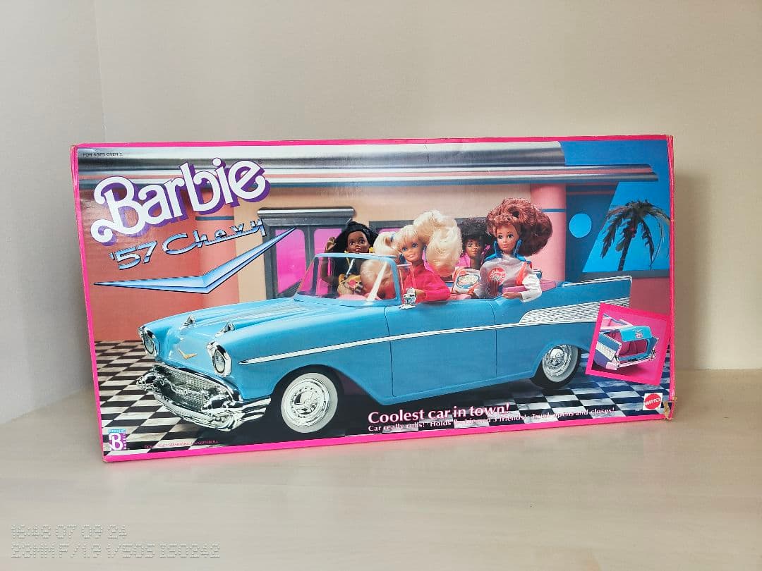 マテル　バービー　ベルエア　箱付き　ピンク色