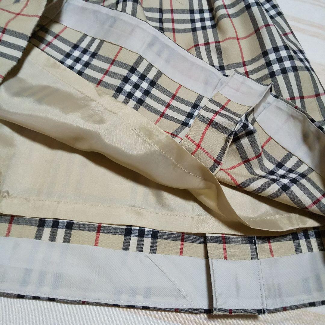 ＊専用です。バーバリーノバチェックスカート 160※極美品