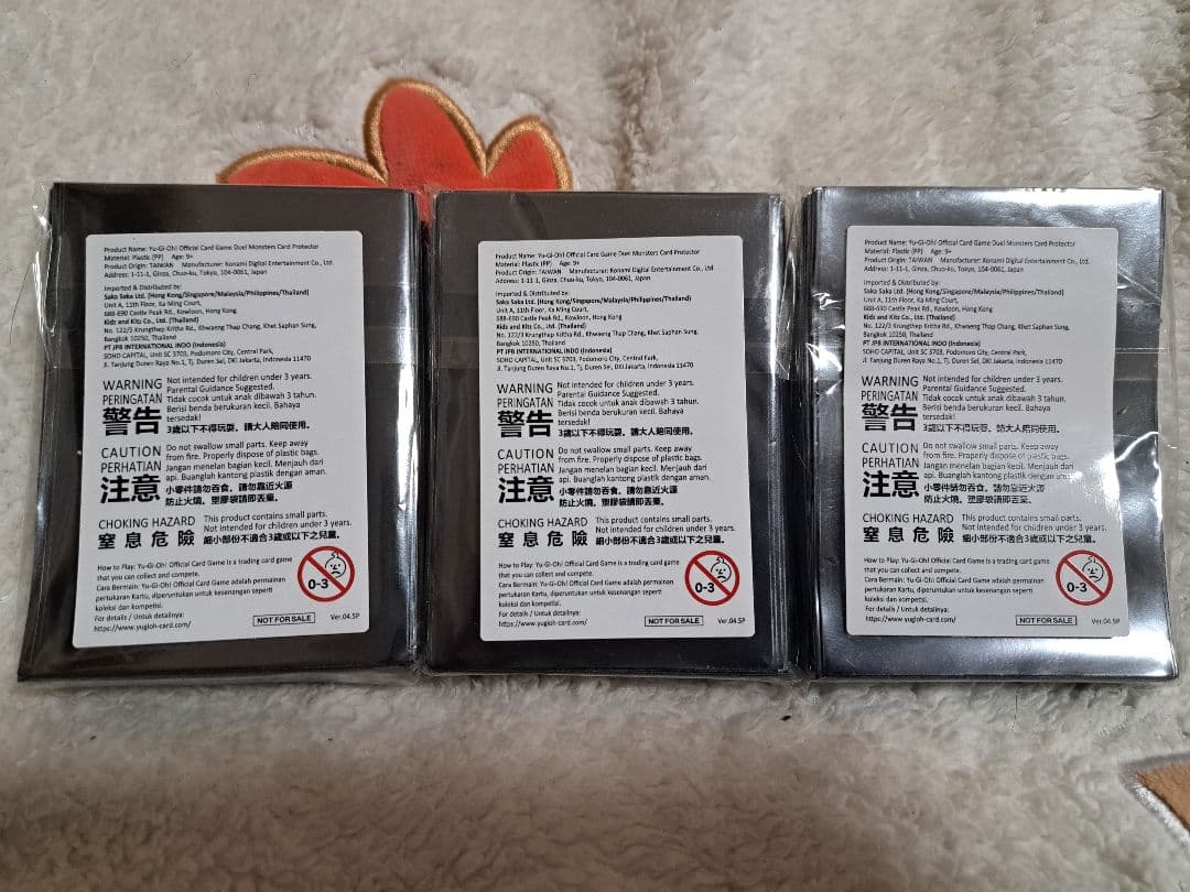 遊戯王　閃刀姫＝ゼロ　yotインドネシア　公式　スリーブ　70枚入り