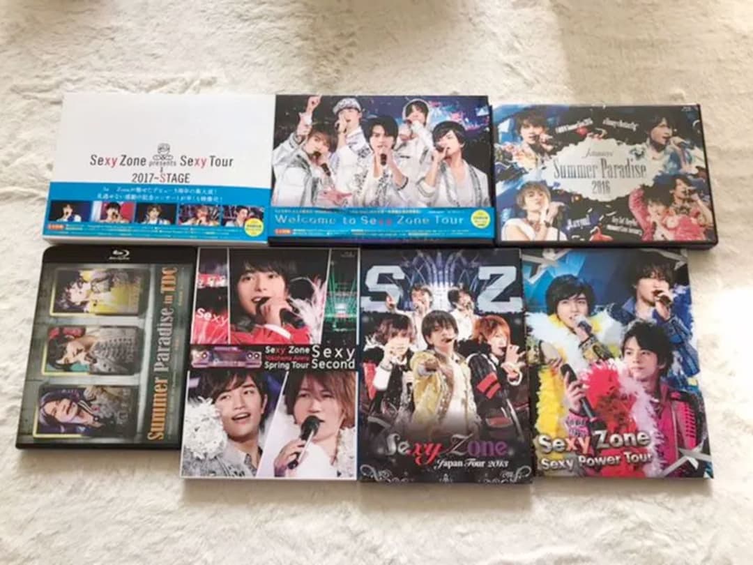 Sexy Zone Blu-ray 初回盤　7個セット　まとめ売り