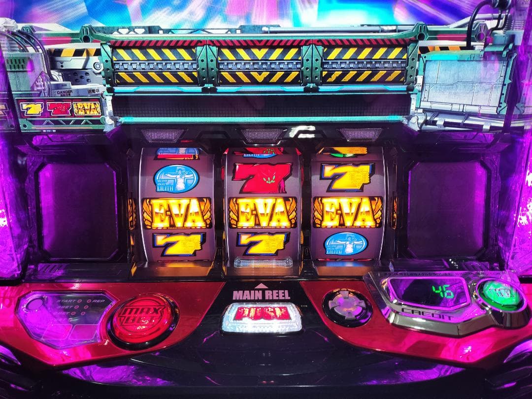 【パチスロ実機】ビスティ★エヴァンゲリオン～未来への創造～【スマスロユニット付】