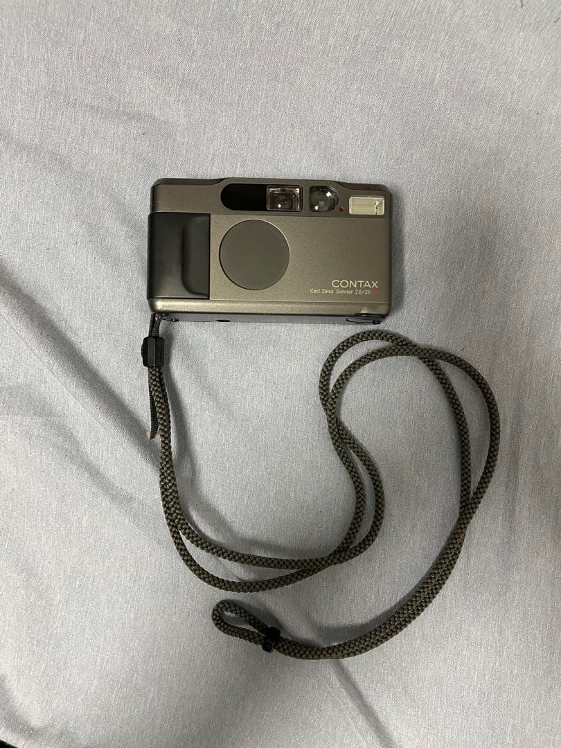 CONTAX T2 コンパクトフィルムカメラ グレー