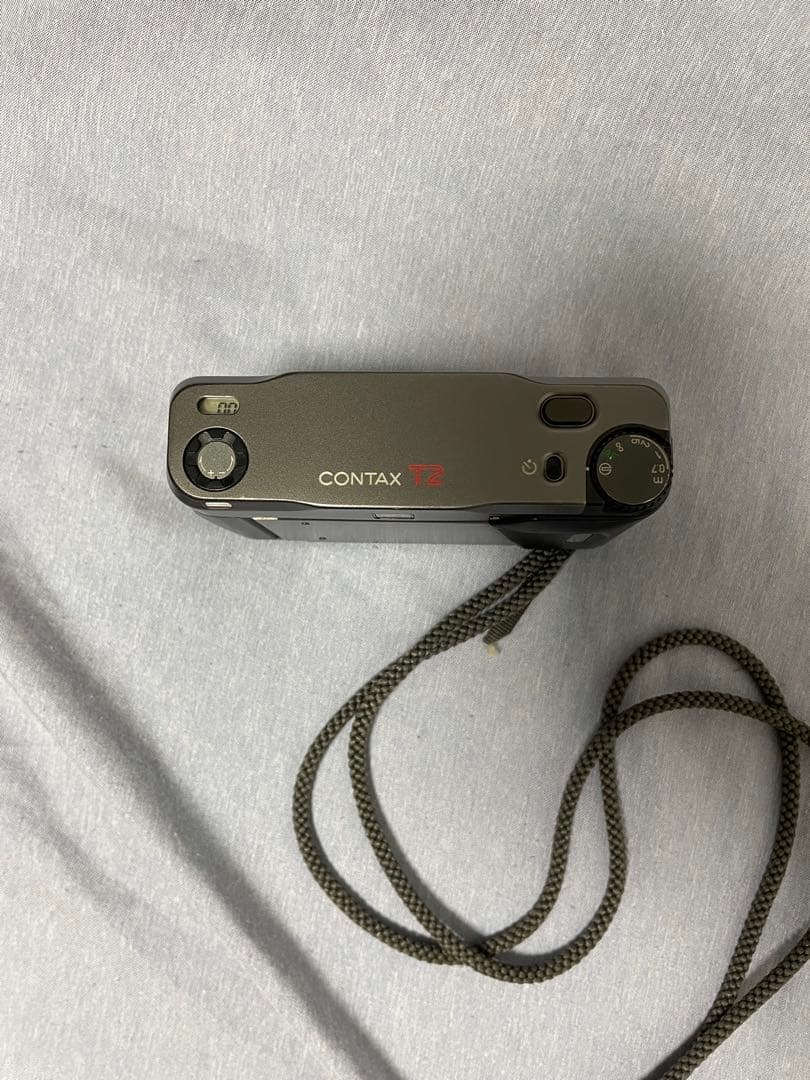 CONTAX T2 コンパクトフィルムカメラ グレー