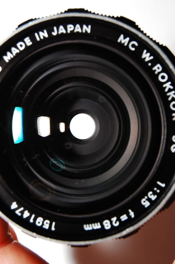 レンズ(単焦点) MINOLTA MC W.ROKKOR-SG 28mm F3.5