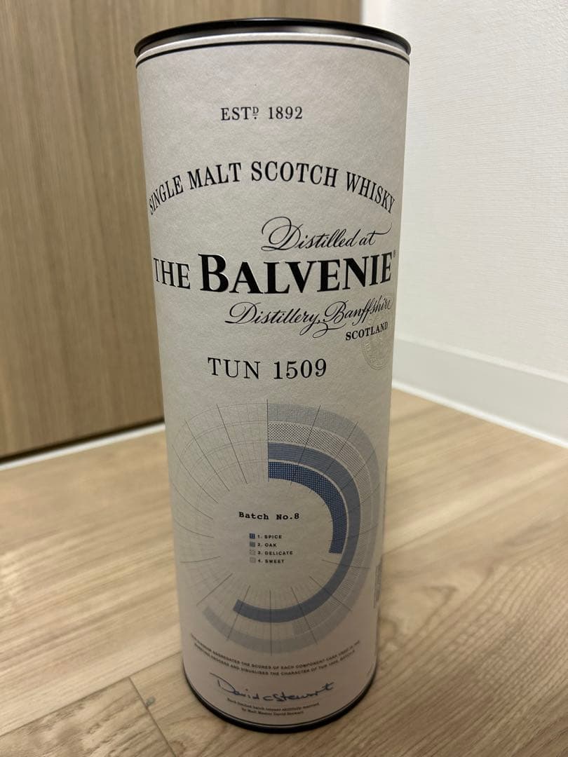 (希少品値下げ)THE BALVENIE TUN 1509 Batch No.8