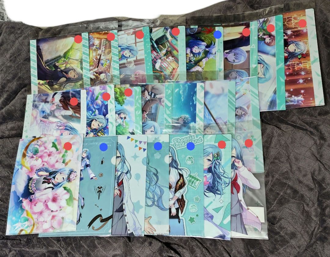 プロセカ 雫 モモジャン クリアファイル まとめ売り