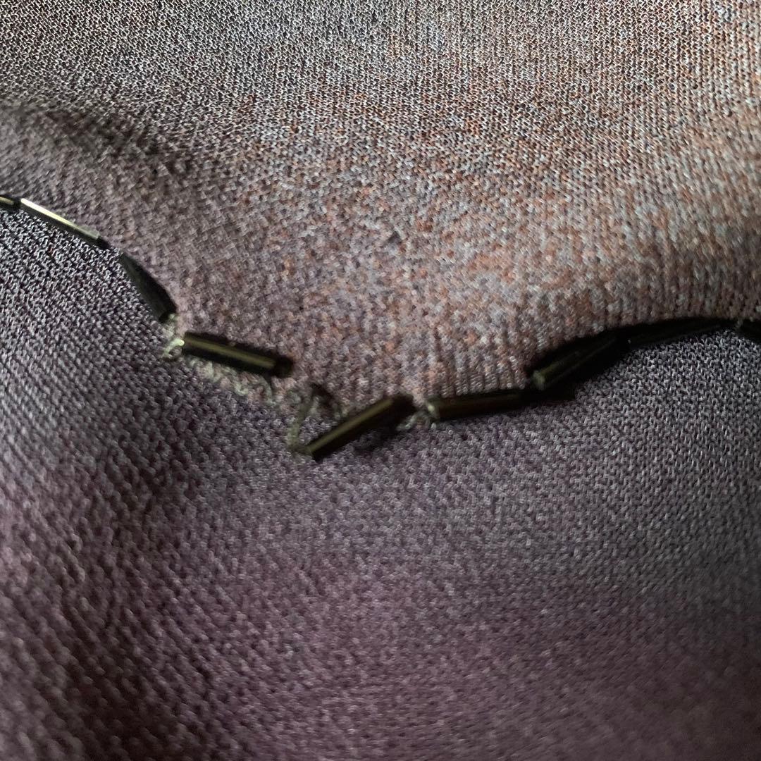 PRADA ジョーゼット シルク スカート ネイビー　タグ付き