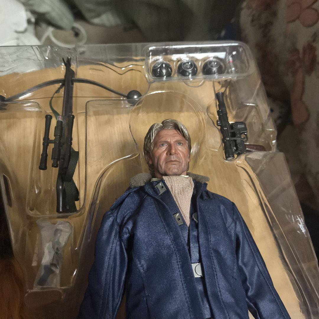 【ホットトイズ】 スターウォーズ／フォースの覚醒1/6ハン・ソロ＆チューバッカ