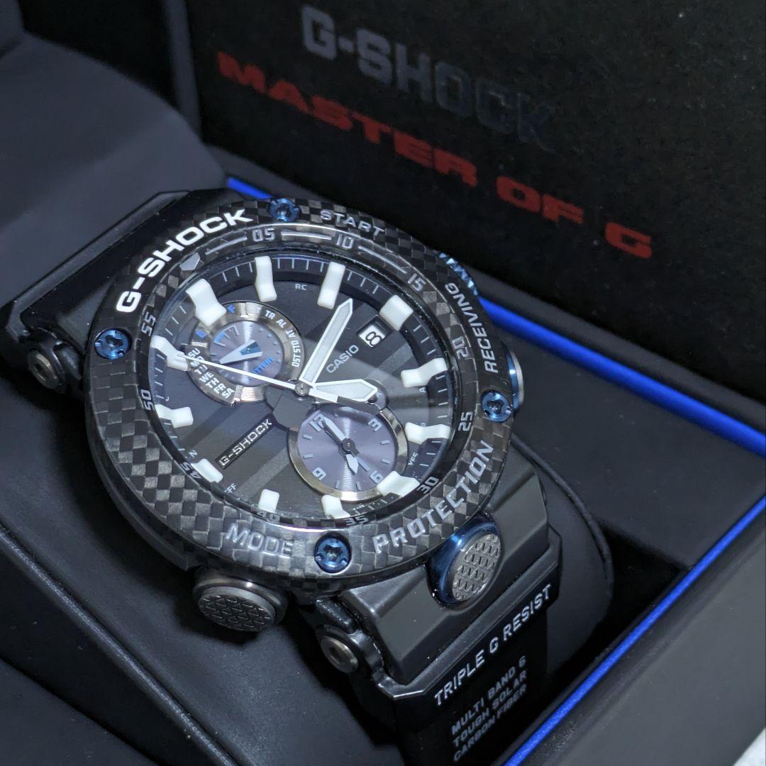 【人気モデル】カシオ G-SHOCK グラビティマスター GWR-B1000　青