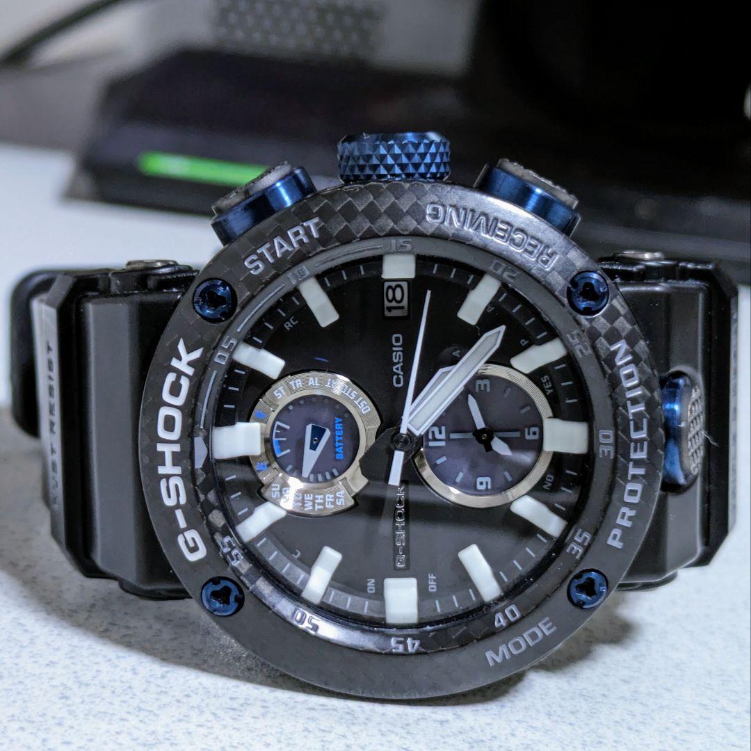 【人気モデル】カシオ G-SHOCK グラビティマスター GWR-B1000　青