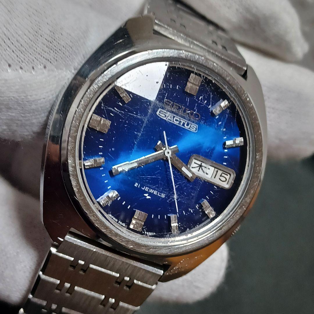 SEIKO 5 ACTUS 21石 自動巻き