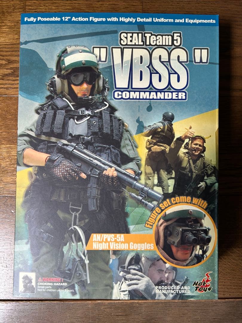 ホットトイズSEAL VBSS COMMANDERとTEAM LEADER　２体