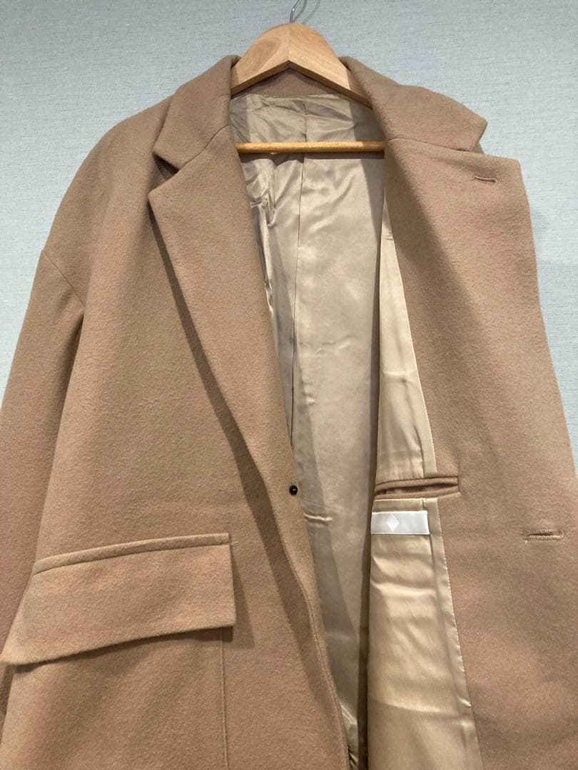 ETHOSENS エトセンス　ロング　コート　ベージュ