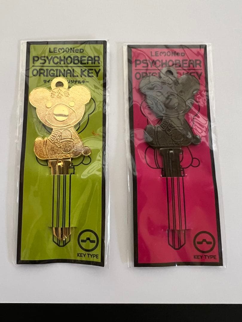 hide lemoned サイコベア　スペアキー　２本　新品未開封