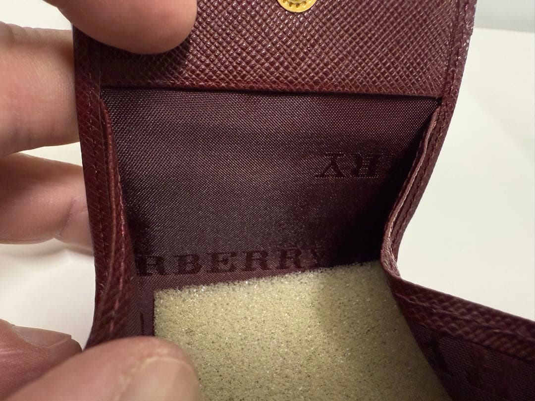 極美品【BURBERRY】ノバチェック ベージュ×ブラウン ケース 箱付き