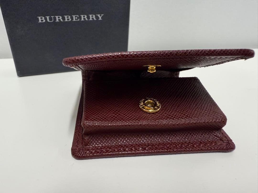 極美品【BURBERRY】ノバチェック ベージュ×ブラウン ケース 箱付き