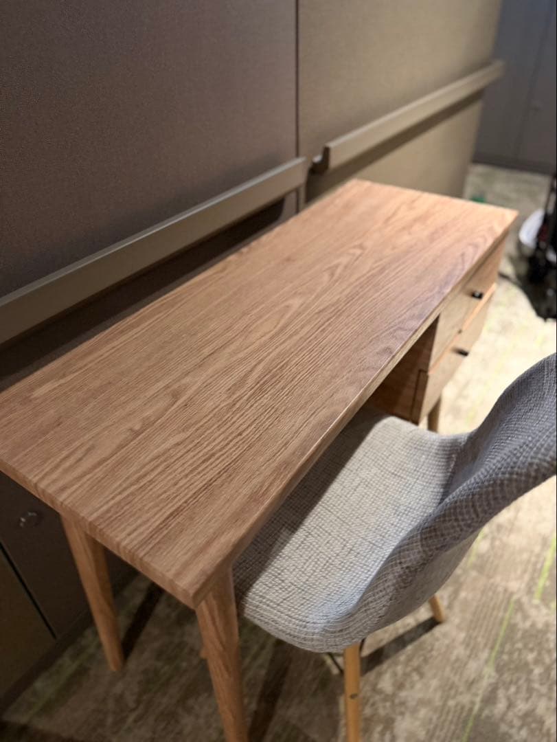 棚付きデスク×チェアセット　ワークデスクセット