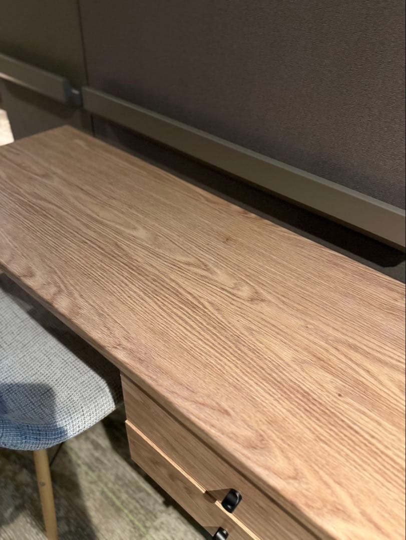 棚付きデスク×チェアセット　ワークデスクセット