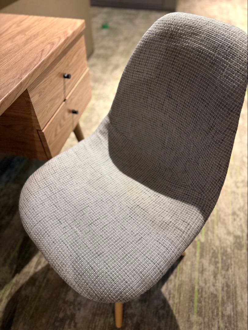 棚付きデスク×チェアセット　ワークデスクセット