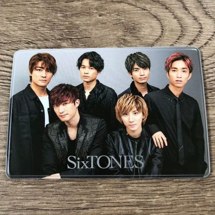 素顔4 SixTONES盤　初期会員証ホルダー付き