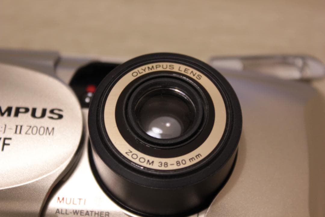 OLYMPUS μ-II ZOOM VF コンパクトフィルムカメラ