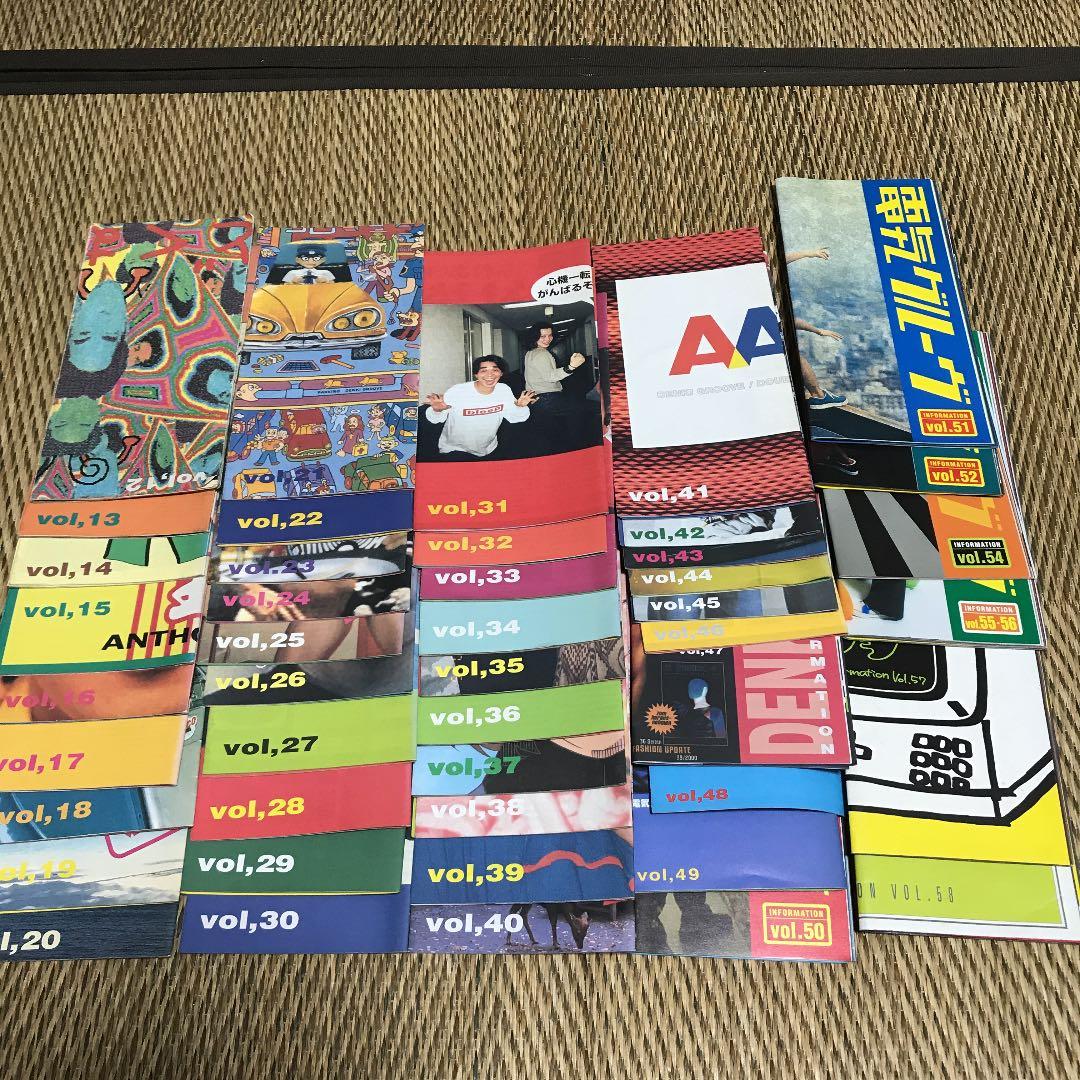 電気グルーヴ ファンクラブ 会報45冊