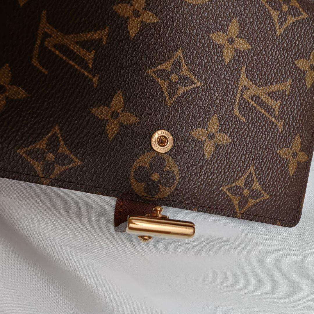 美品　ルイヴィトン 手帳カバー モノグラム アジェンダ・パルトネールPM