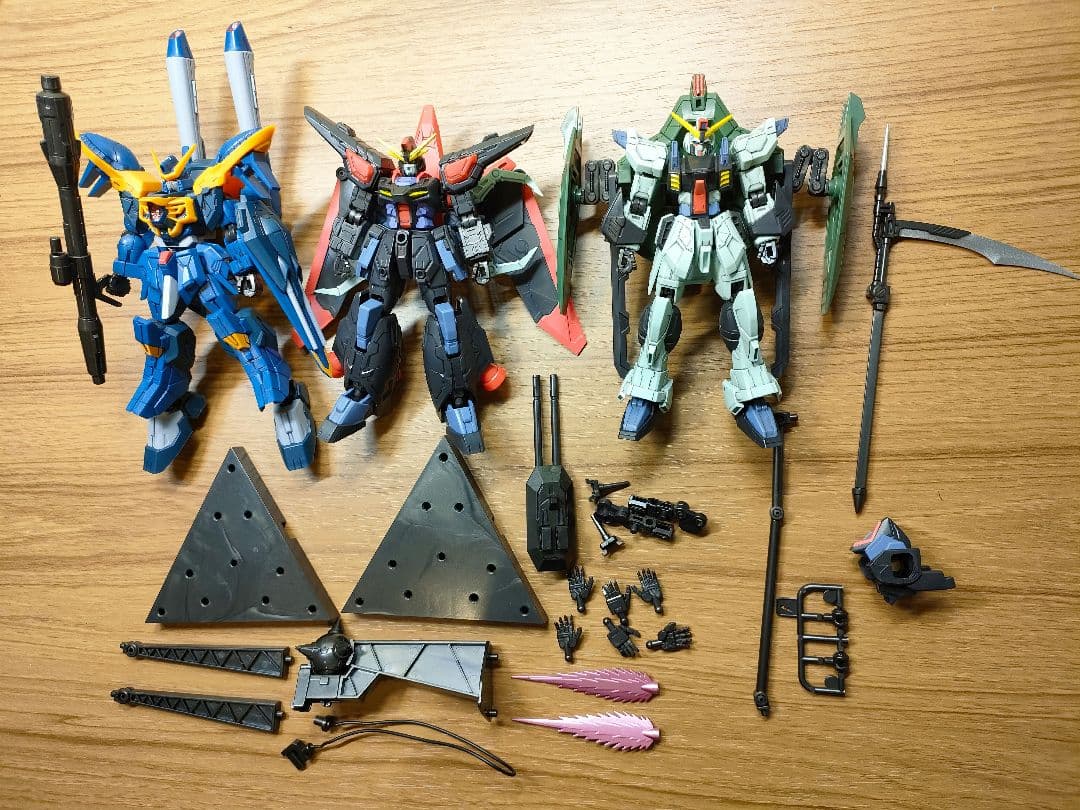 Gフレーム　悪の三兵器セット　ジャンク　カラミティ　レイダー　フォビドゥン