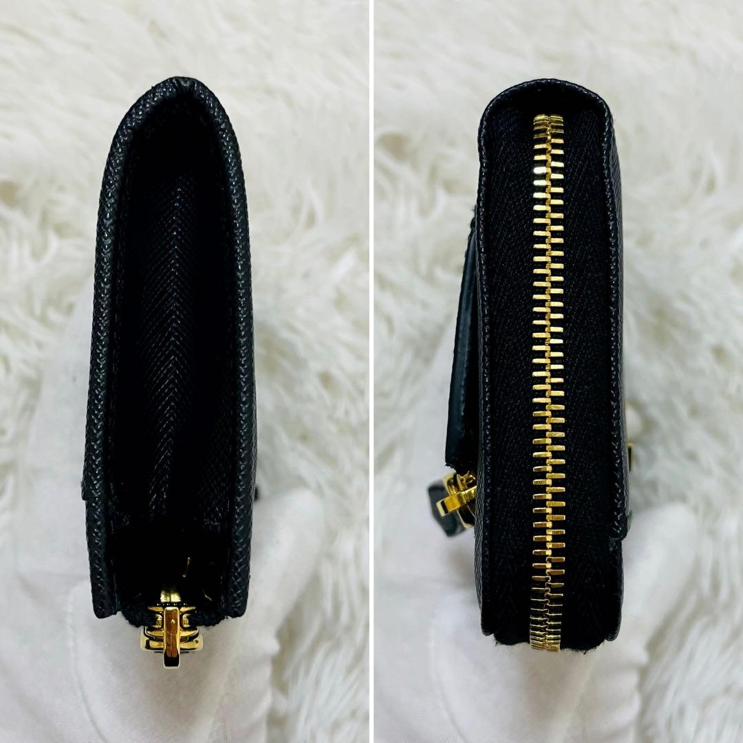 未使用級✨付属完備✨PRADA キーリング付 キーケース ケース ブラック