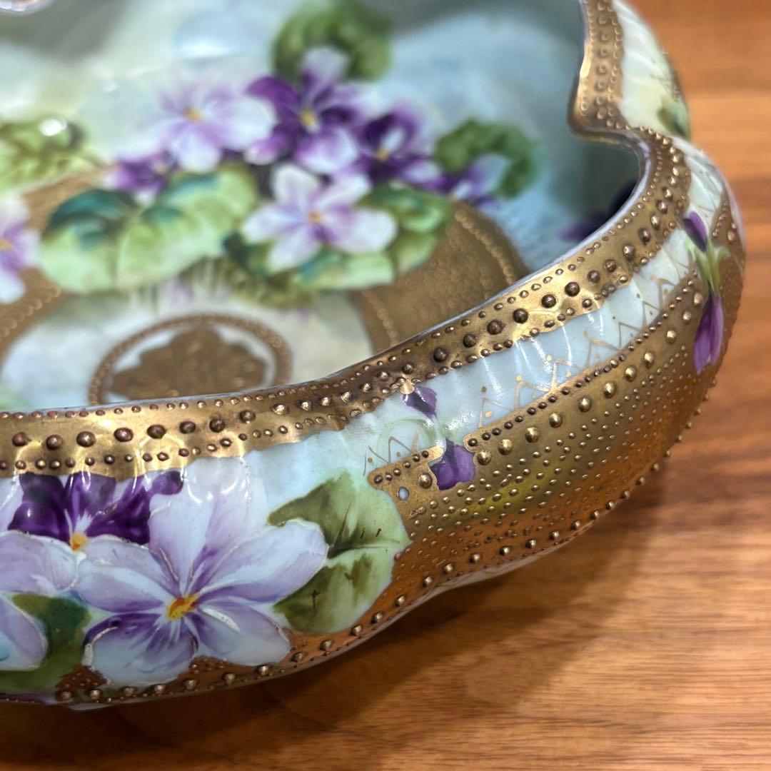 金彩アンティークマイセン　可愛いお皿